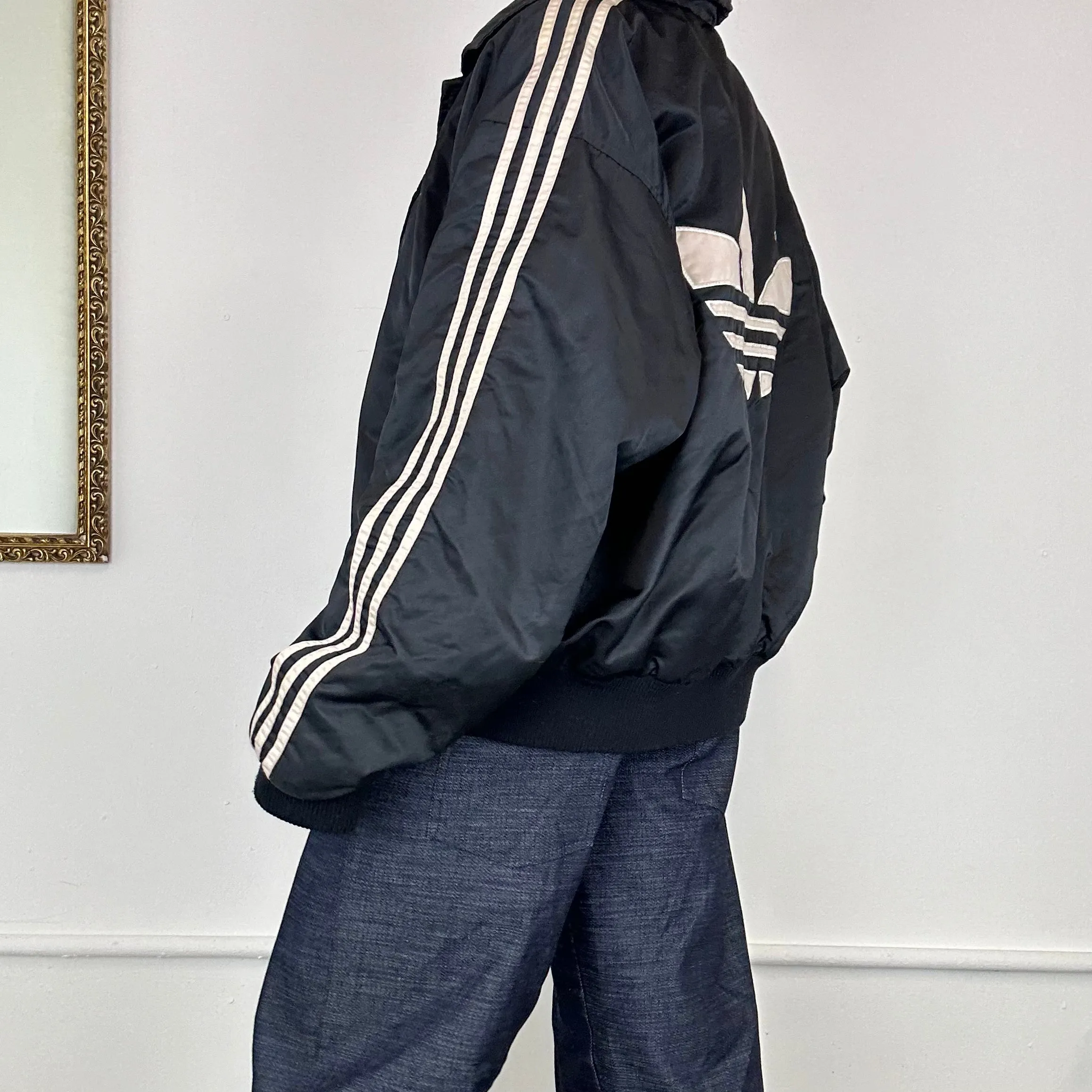vintage adidas bomber jacket