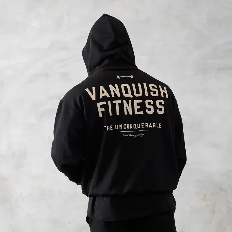 VQ Oversized Pullover Cotton Fitness Hoodie