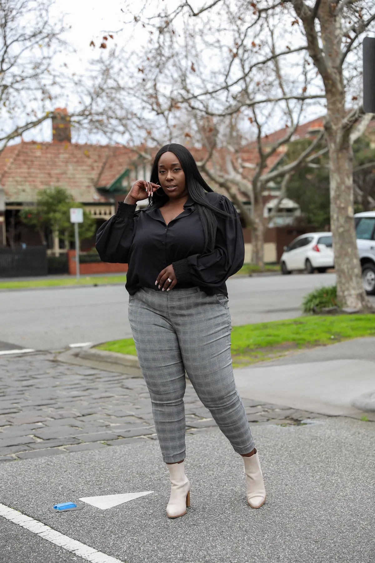 Wesley Joggers - Grey Check
