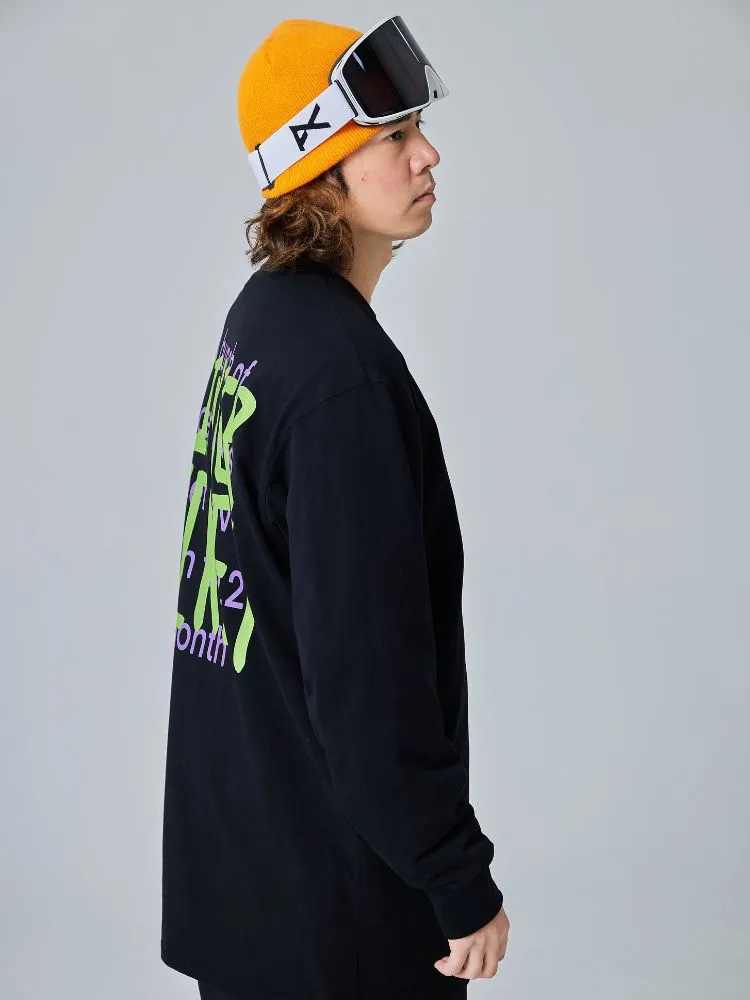 Winter Ticket Hip-Hop Snowboarding Pullover Top - Unisex