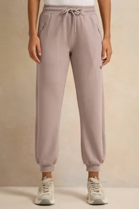 Women Grey Printed Active Pants