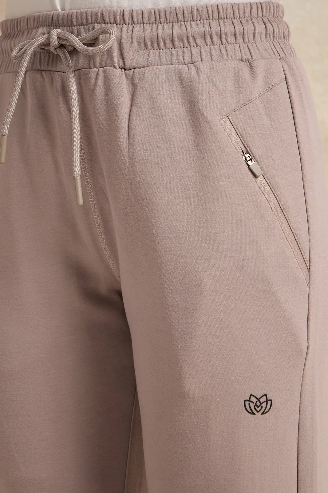 Women Grey Printed Active Pants