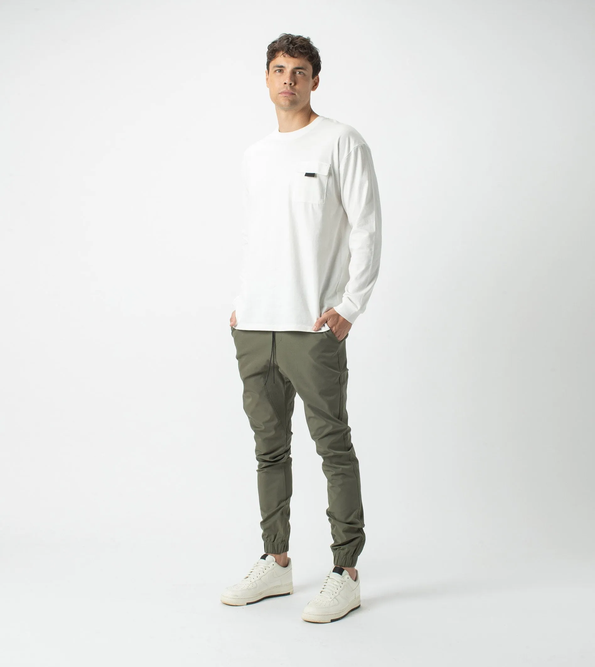 Workwear Box LS Tee Milk
