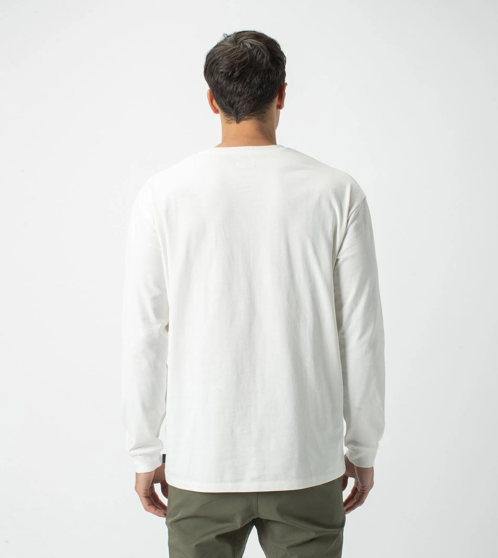 Workwear Box LS Tee Milk