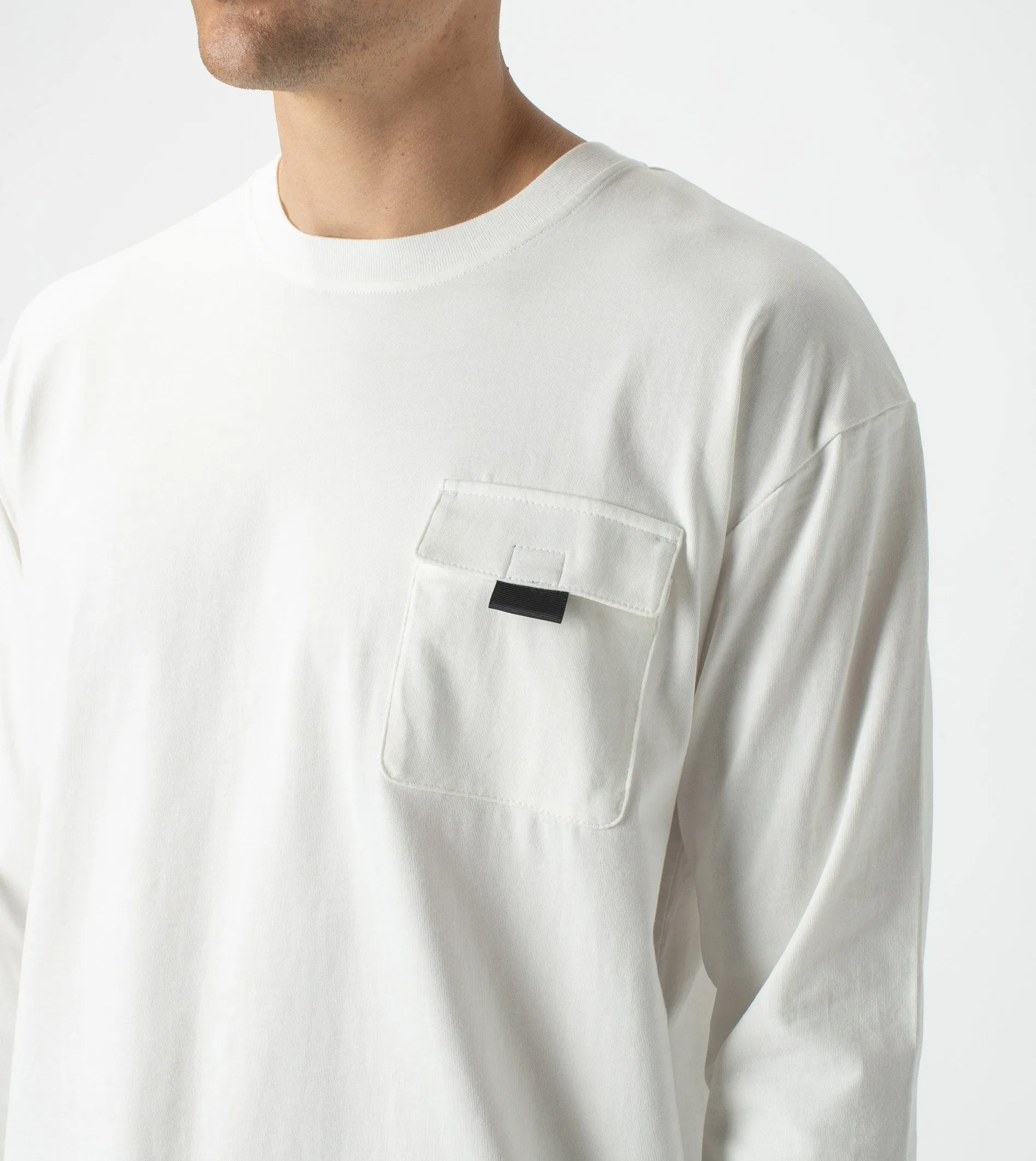 Workwear Box LS Tee Milk