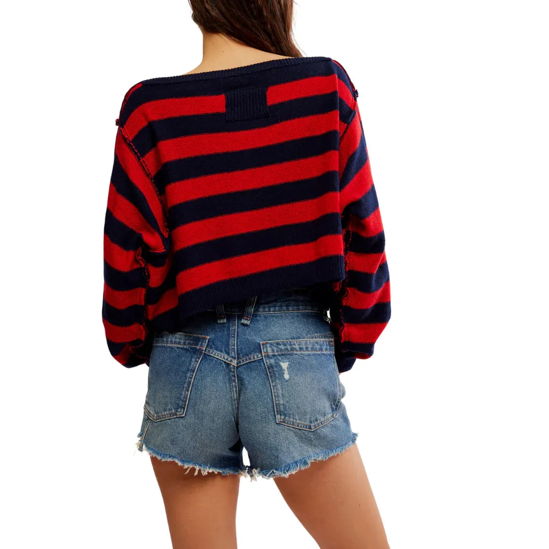 WTF INTO THE BLUE PULLOVER